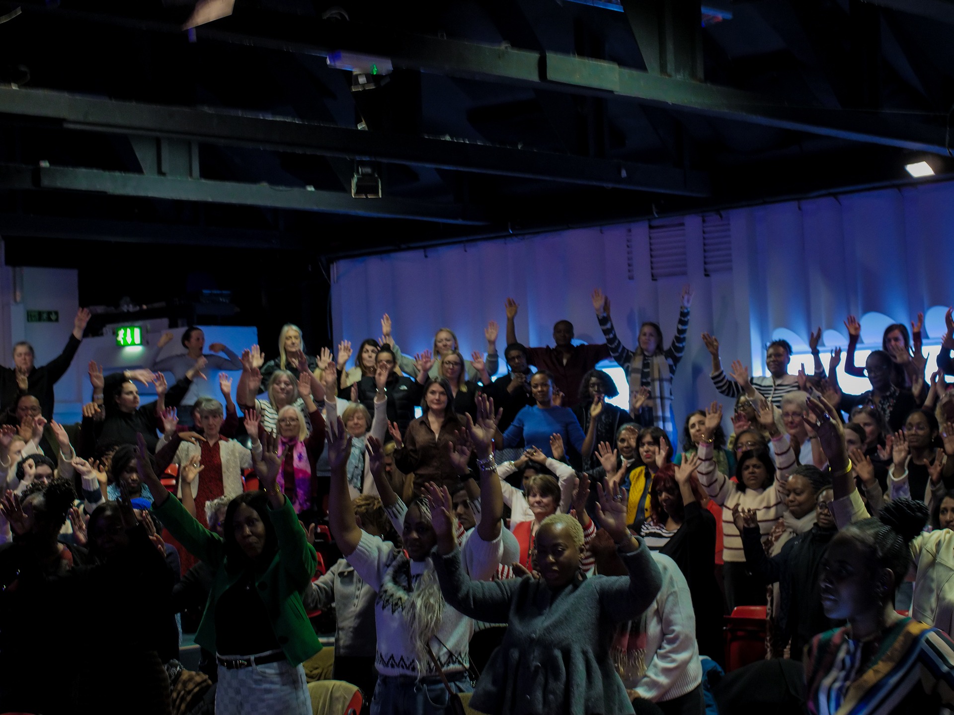 The congregation at the Women's Conference 21.02.2026